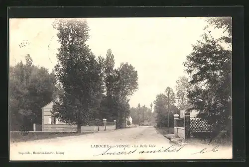 AK Laroche-sur-Yonne, La Belle Idee