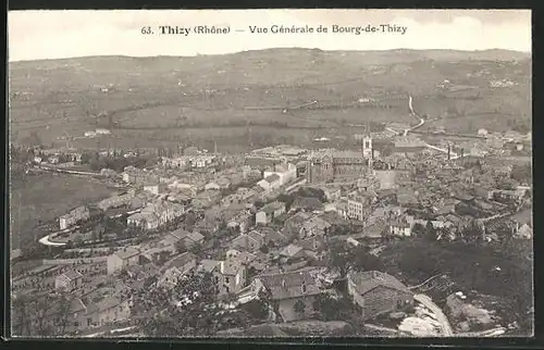 AK Thizy, Vue Générale de Bourg-de-Thizy