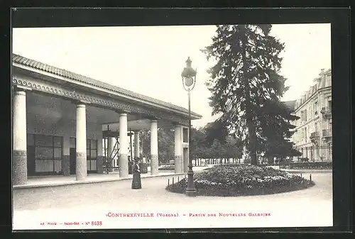 AK Contrexéville (Vosges), Partie des Nouvelle Galeries