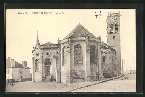 AK Meulan, Abside de l`Eglise