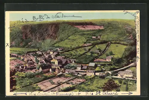 AK St-Leonard-des-Bois, vue d`Ensemble, Dans le fond