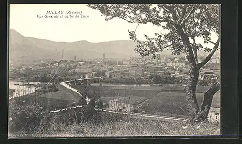 AK Millau, Vue Generale et vallee du Tarn