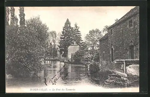 AK Is-sur-Tille, Le Pont des Tanneries