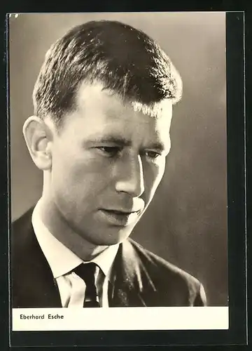 AK Eberhard Esche, Portrait des Schauspielers