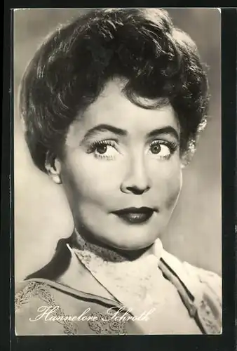 AK Schauspielerin Hannelore Schroth in Der Hauptmann von Köpenick