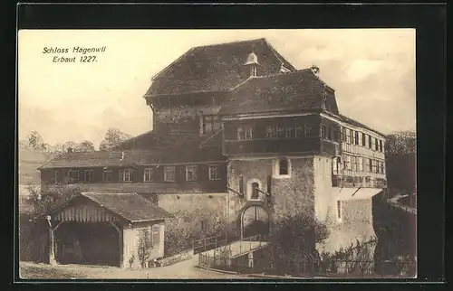 AK Amriswil, Schloss Hagenwil, erbaut 1127