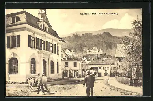 AK Sarnen, Postamt und Landenberg
