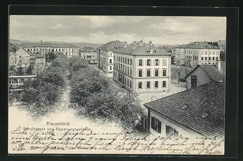 AK Frauenfeld, Schulhäuser und Regierungsgebäude