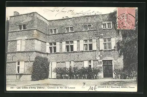 AK Les Cotes-d'Arey, Chateau de Mr. De Leusse