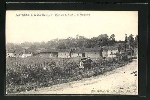 AK St-Etienne-de-St-Geoirs, Quartiers du Rival et de Mochamp