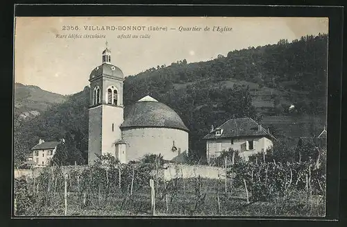 AK Villard-Bonnet, Quartier de l'Eglise