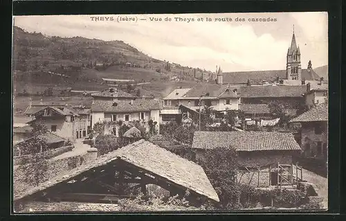 AK Theys, Vue de Village et la route des cascades