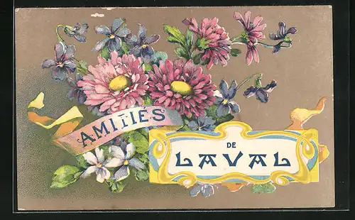 AK Laval, hübscher Blumenstrauss