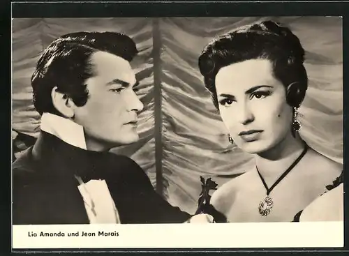 AK Schauspieler Lia Amanda und Jean Marais in Der Graf von Monte Christo