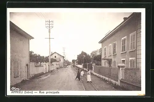 AK Apprieu, Rue principale