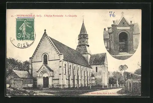 AK Neufmarche, L`Eglise Paroissiale, La Chapelle