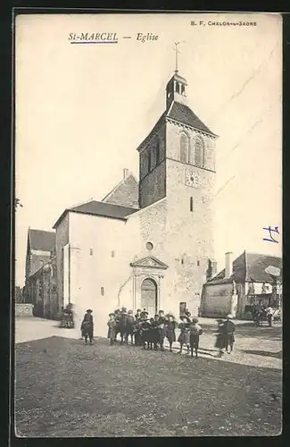AK St-Marcel, Eglise