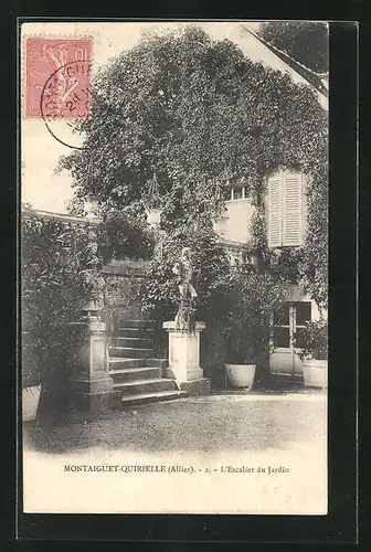 AK Montaiguet-Quirielle, L`Escalier du Jardin
