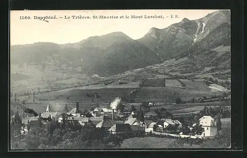 AK St-Maurice, Panorama et le Mont Larchat