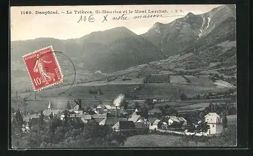 AK St-Maurice, Panorama et le Mont Larchat