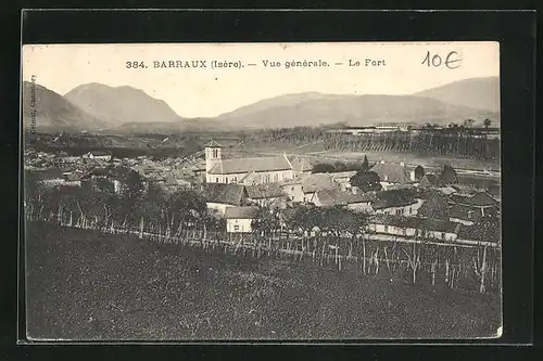 AK Barraux, Vue generale, Le Fort