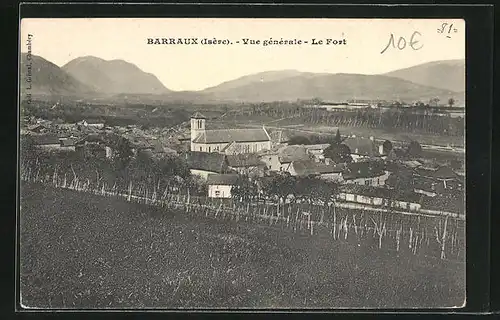 AK Barraux, Vue generale, Le Fort