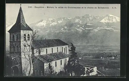 AK Biviers, la vallee du Graisivaudan et la chaine de Belledonne