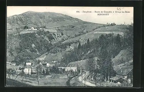 AK Uriage-les-Bains, Vue generale