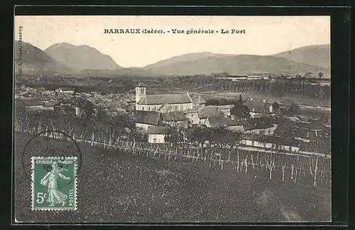 AK Barraux, Vue generale, Le Fort