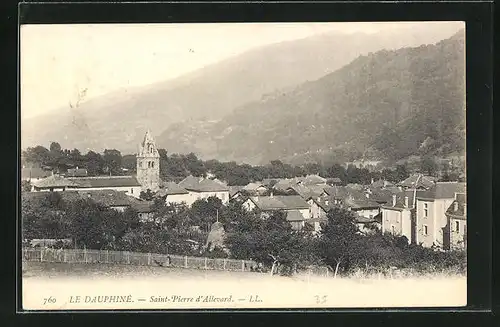 AK Saint-Pierre-d'Allevard, Vue generale