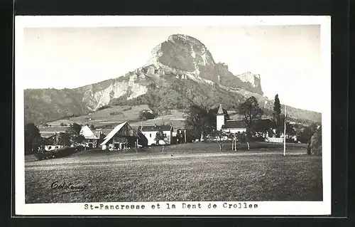 AK St-Pancrasse, Panorama et la Dent de Crolles