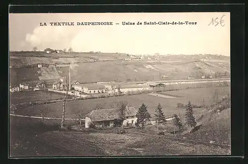 AK Saint-Clair-de-la-Tour, Panorama