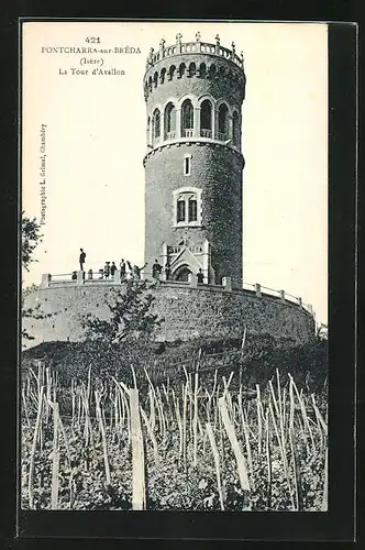 AK Pontcharra-sur-Breda, La Tour d'Avallon