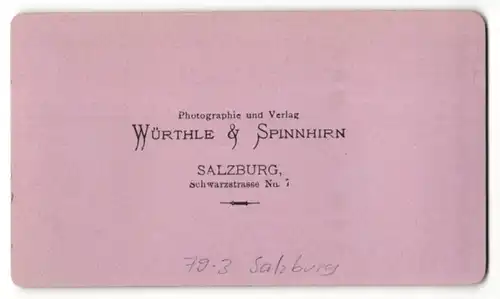 Fotografie Würthle & Spinnhirn, Salzburg, Ansicht Salzburg, Schloss & Garten Mirabell