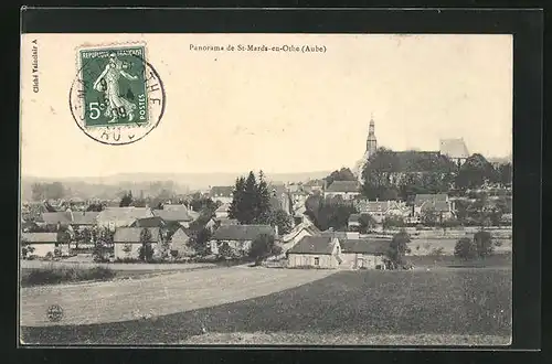 AK St-Mards-en-Othe, Ortsansicht