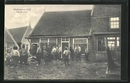 AK Marken, Watersnood 1916