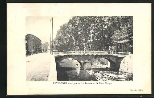 AK Lavelanet, Le Touyre, Le Pont Rouge