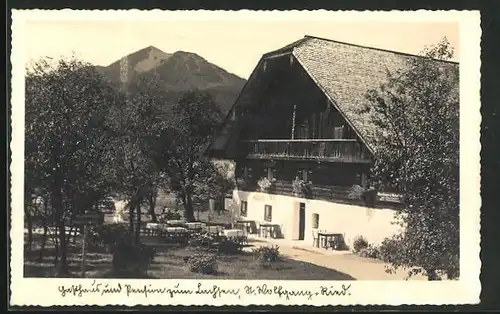 AK St. Wolfgang-Ried, Gasthaus zum Lachsen