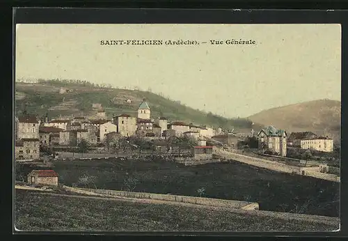 AK Saint-Felicien, Vue générale