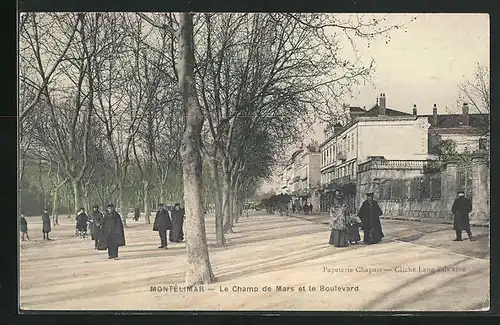 AK Montelimar, Le Champ de Mars et le Boulevard