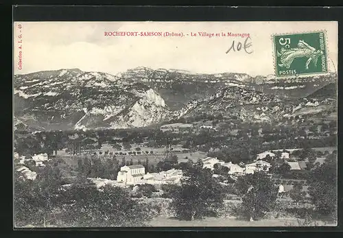 AK Rochefort-Samson, Le Village et la Montagne