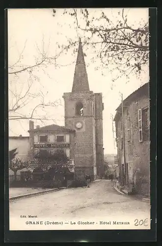 AK Grane, Le Clocher, Hotel Meynier