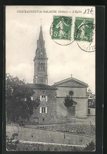 AK Chateauneuf-de-Galaure, L'Eglise