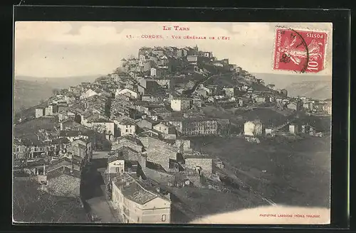AK Cordes, Vue generale de l`Est