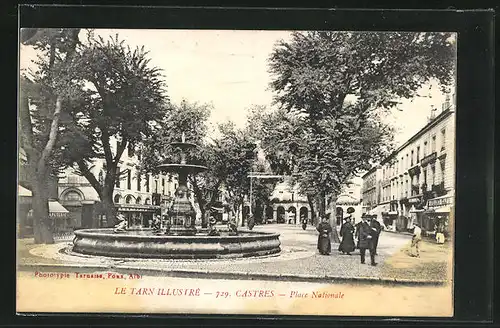 AK Castres, Place Nationale
