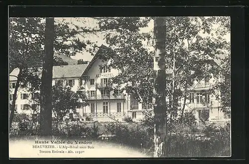 AK Beauvezer, L`Alp-Hotel sous Bois