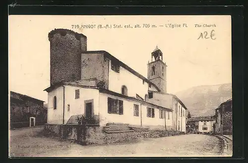 AK Annot, L`Eglise