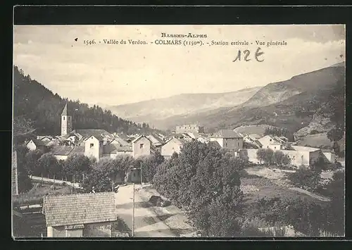 AK Colmars, Vue generale