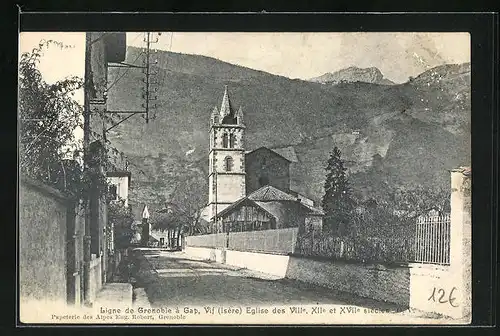 AK Vif, Eglise des Ville, XIIe et XVIIe siecles