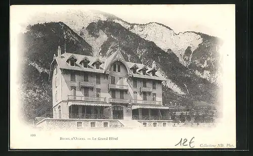 AK Bourg d`Oisans, Le Grand Hotel